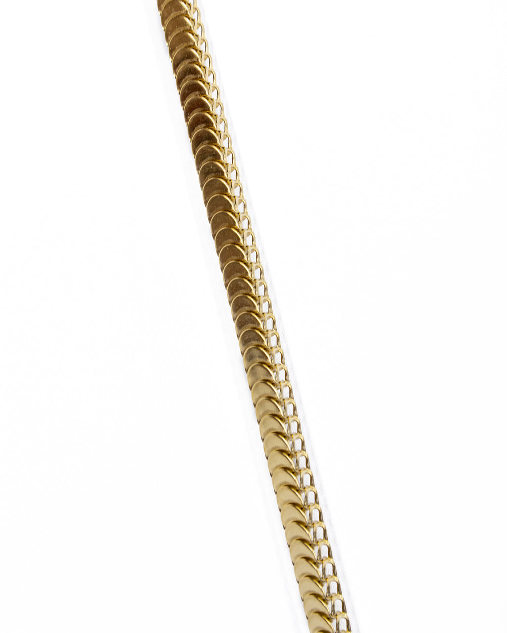 Cadena Larga de Eslabones Dorada - M36 Acero Inoxidable