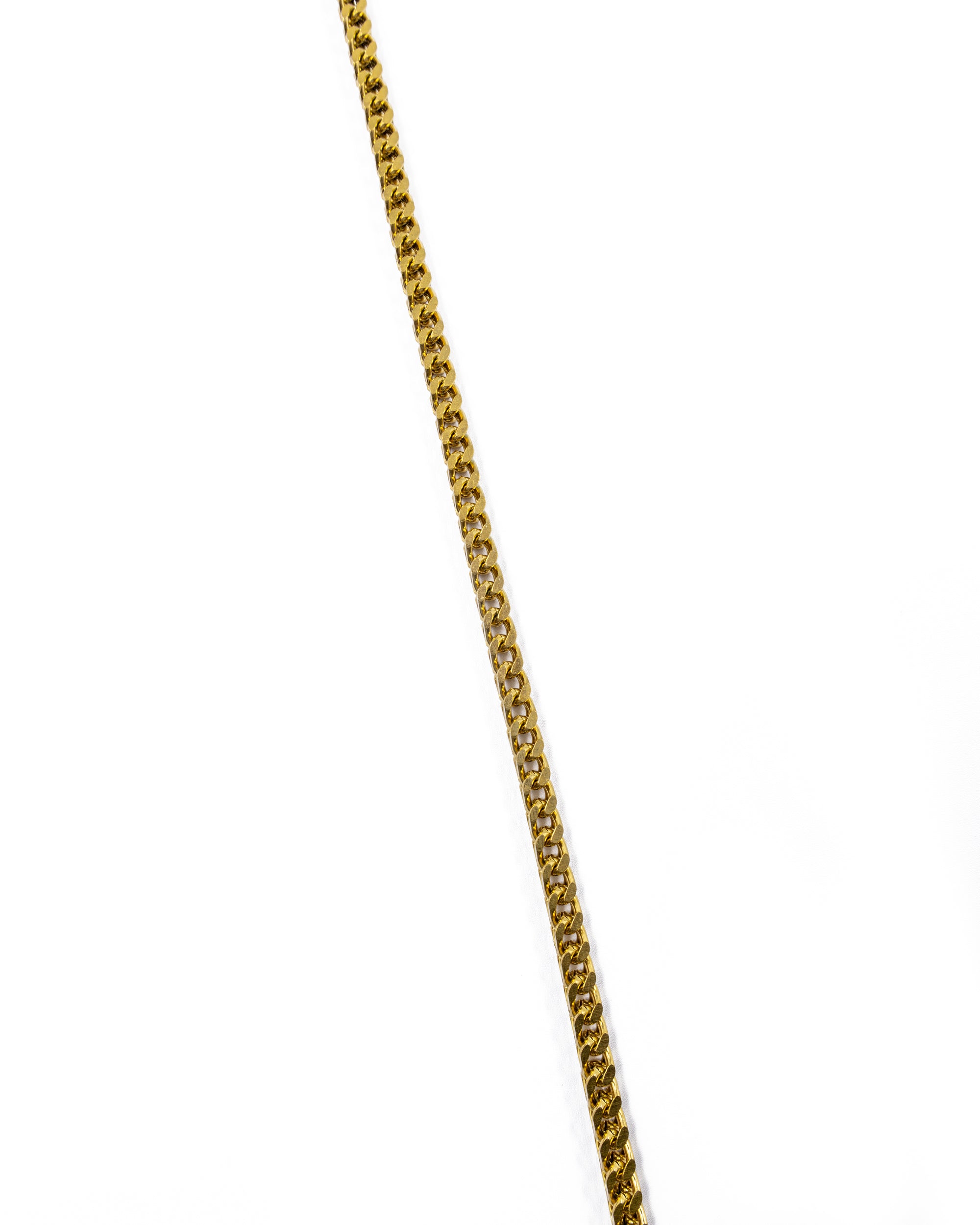 Cadena Larga de Eslabones Dorada - M34 Acero Inoxidable