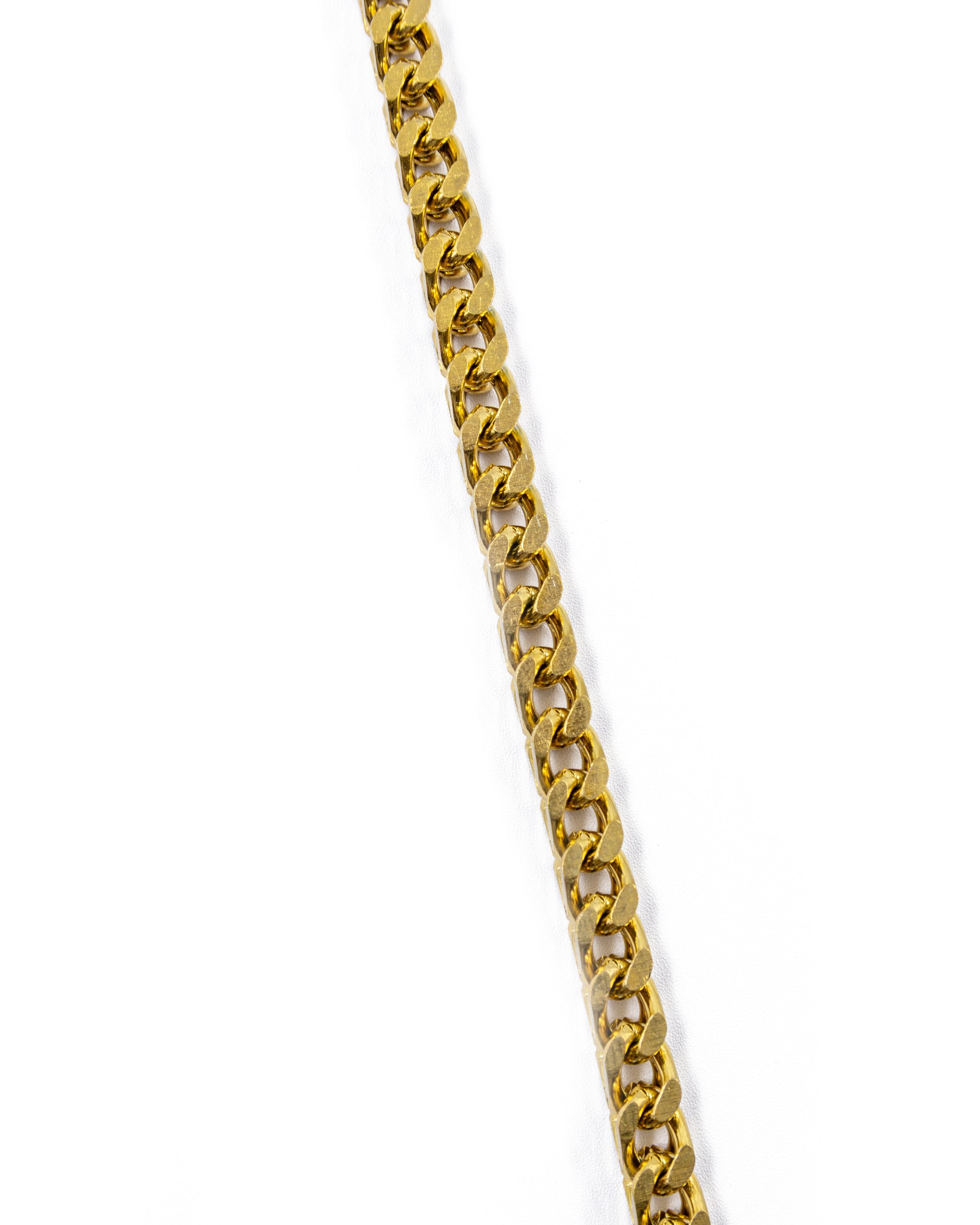 Cadena Larga de Eslabones Dorada - M34 Acero Inoxidable