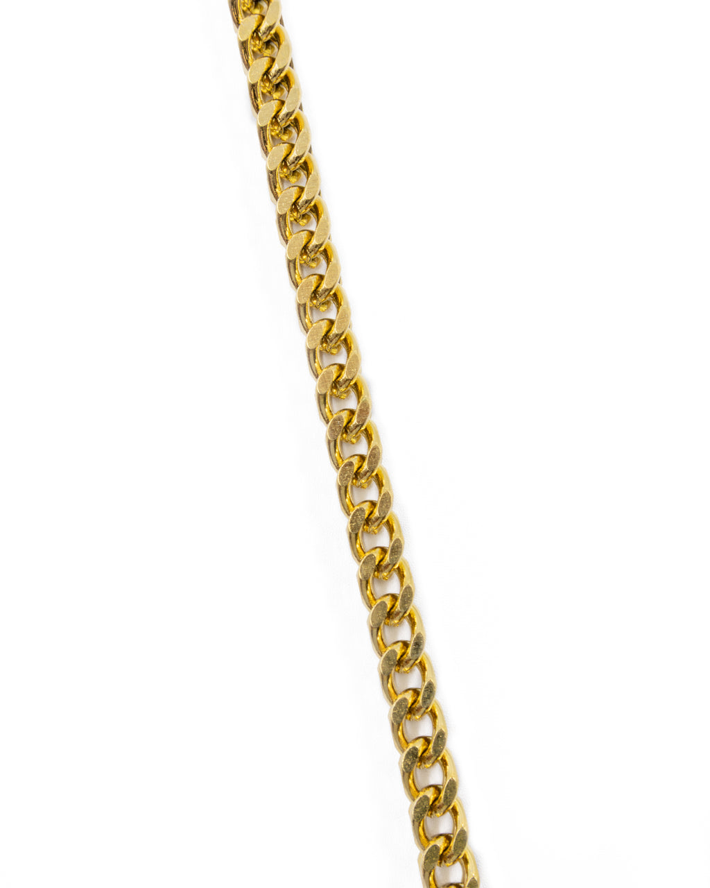 Cadena Larga de Eslabones Dorada - M30 Acero Inoxidable