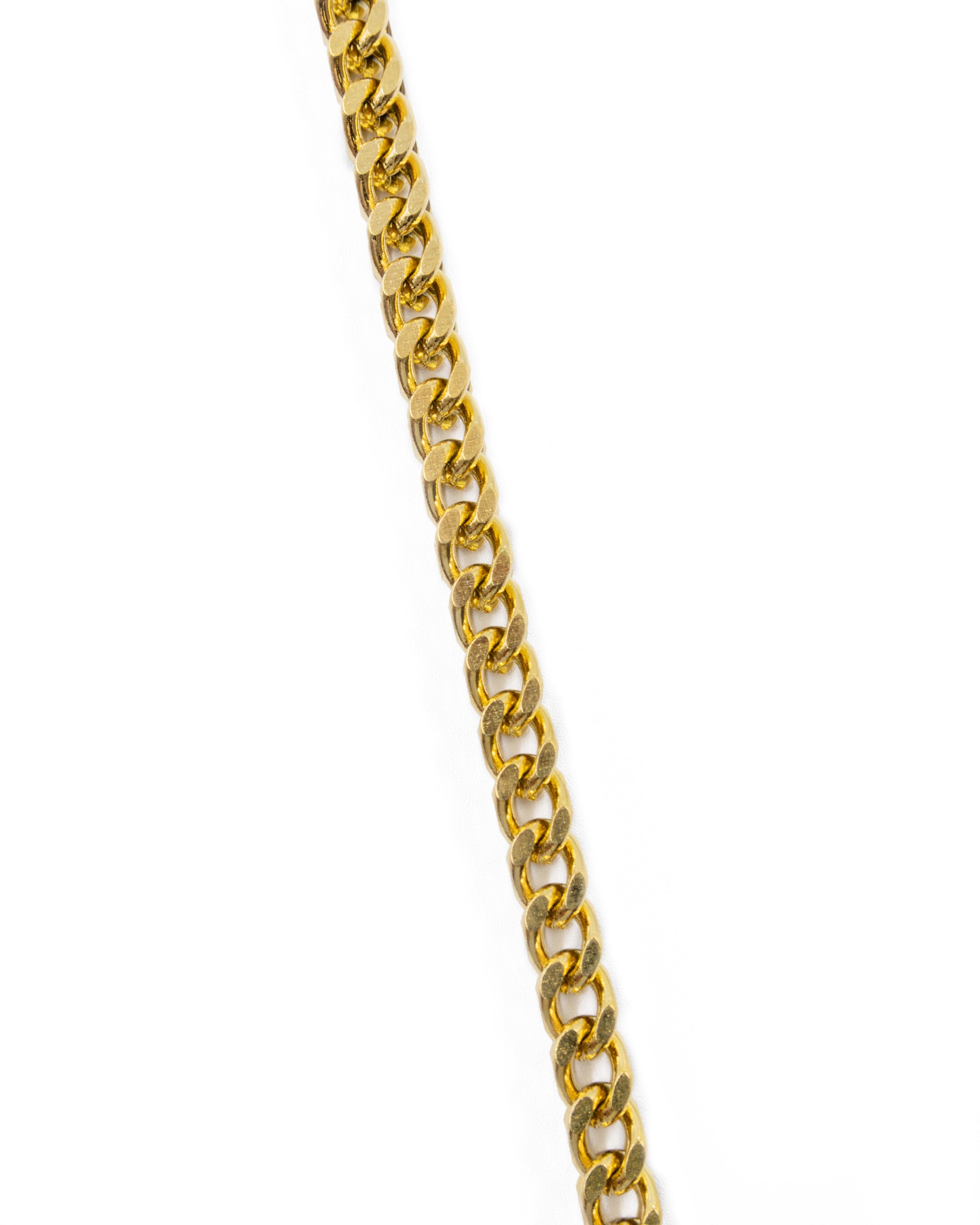 Cadena Larga de Eslabones Dorada - M30 Acero Inoxidable