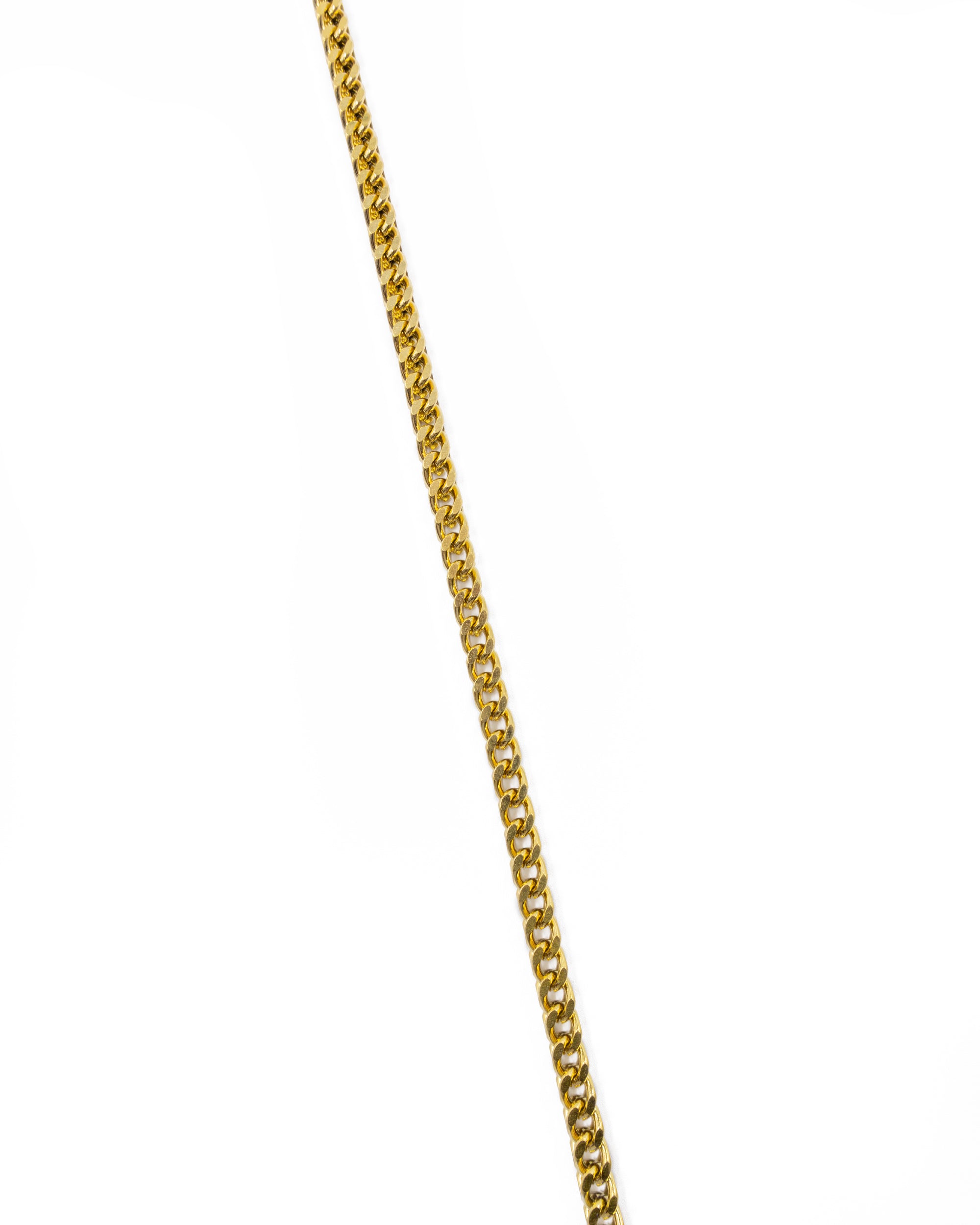 Cadena Larga de Eslabones Dorada - M30 Acero Inoxidable