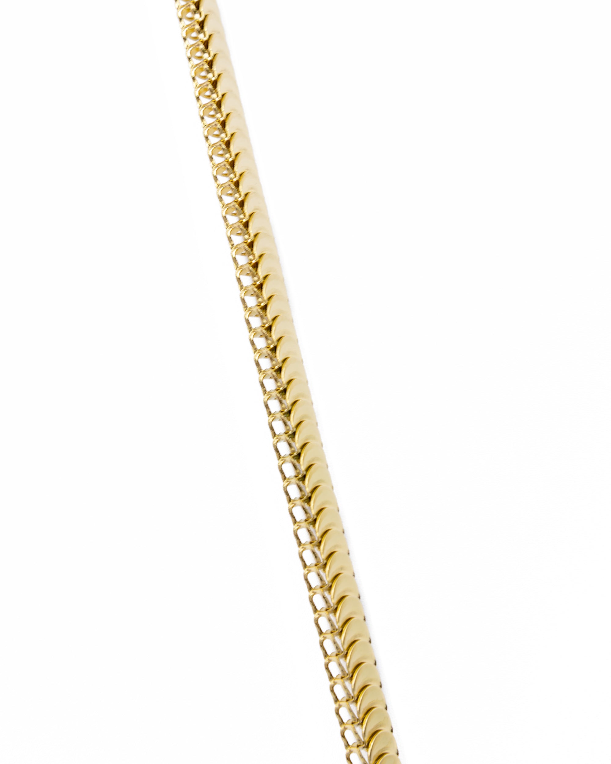 Cadena Larga de Eslabones Dorada - M31 Acero Inoxidable