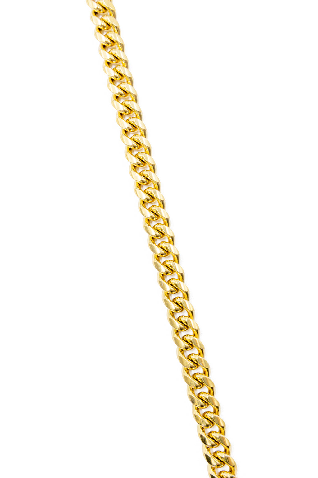 Cadena Larga de Eslabones Dorada - M29 Acero Inoxidable