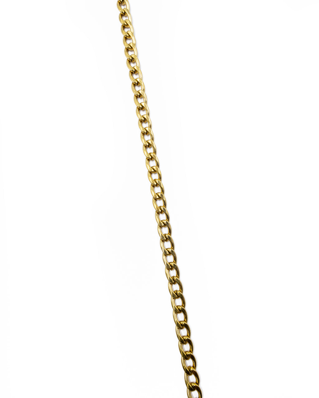 Cadena Larga de Eslabones Dorada - M24 Acero Inoxidable