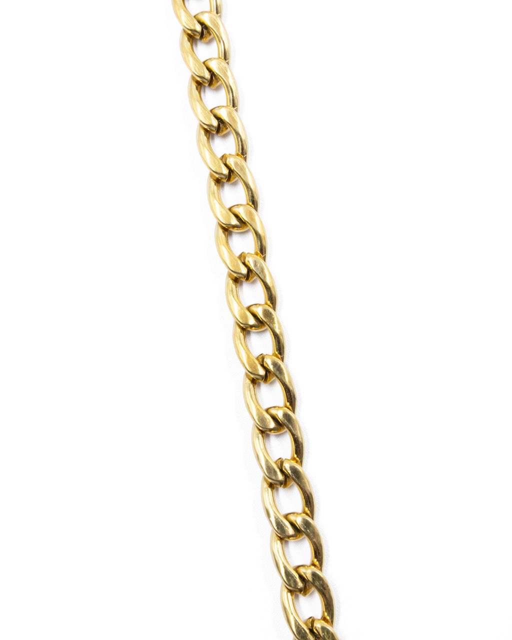 Cadena Larga de Eslabones Dorada - M23 Acero Inoxidable