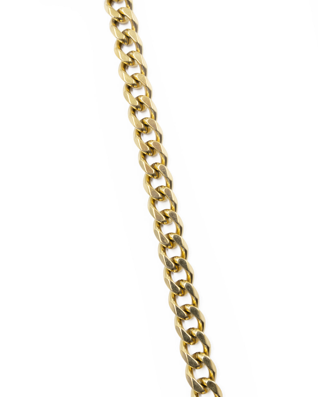 Cadena Larga de Eslabones Dorada - M24 Acero Inoxidable