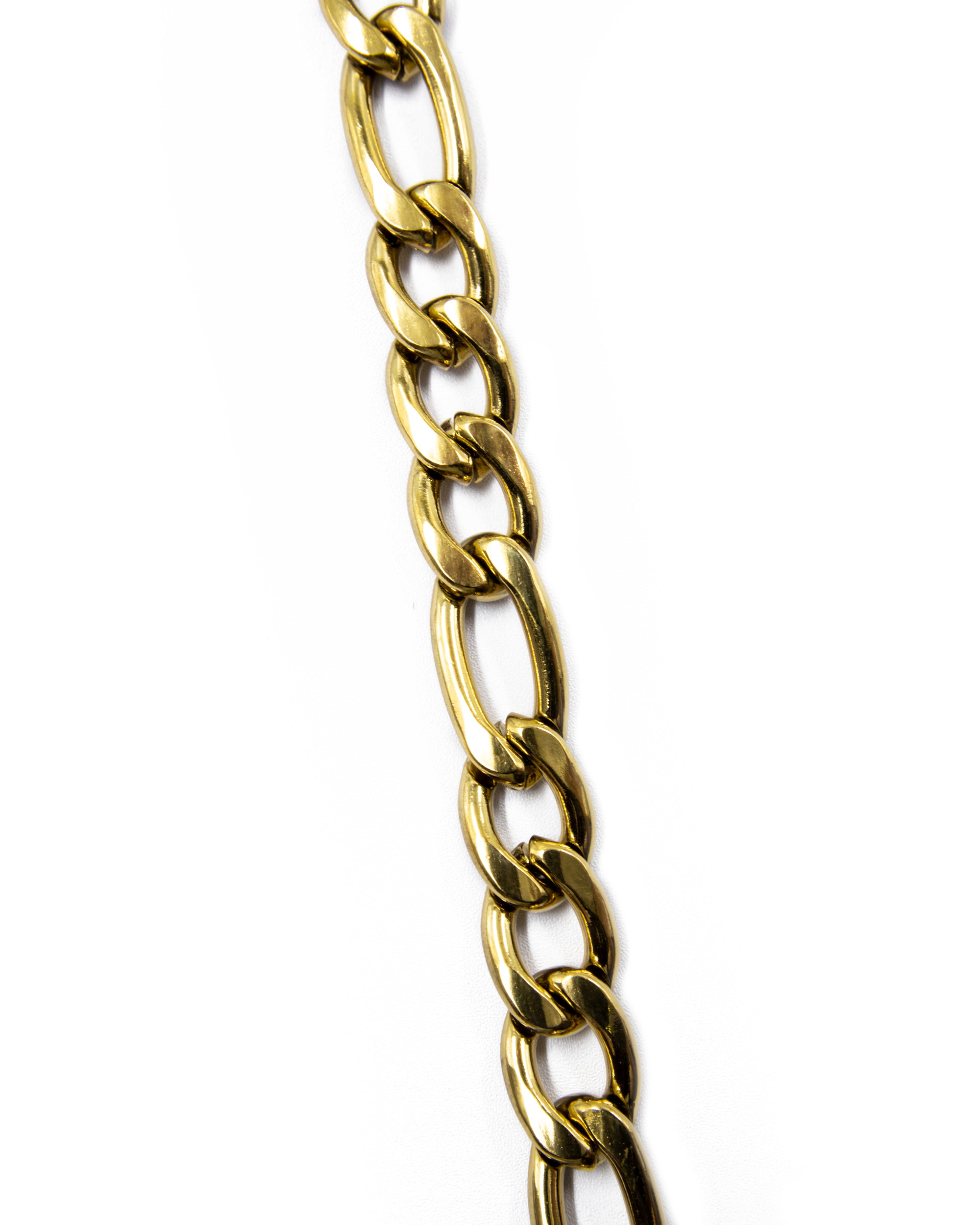 Cadena Larga de Eslabones Dorada - M22 Acero Inoxidable
