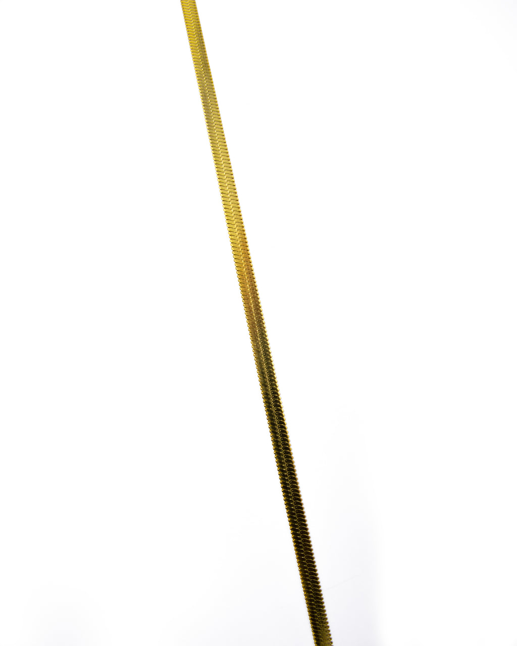 Cadena Larga de Eslabones Dorada - M14 Acero Inoxidable