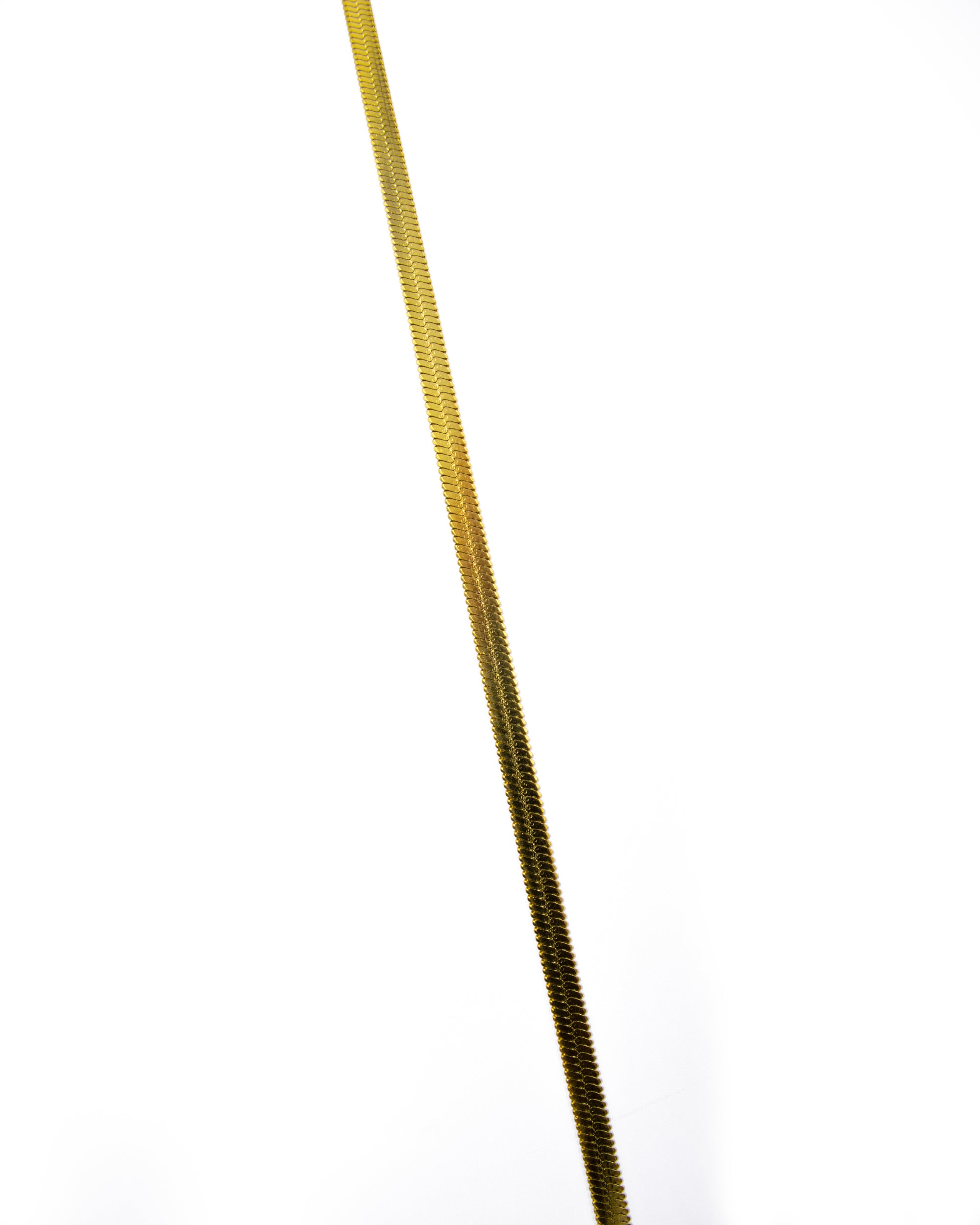 Cadena Larga de Eslabones Dorada - M14 Acero Inoxidable