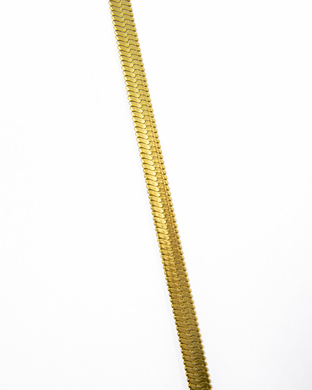 Cadena Larga de Eslabones Dorada - M14 Acero Inoxidable