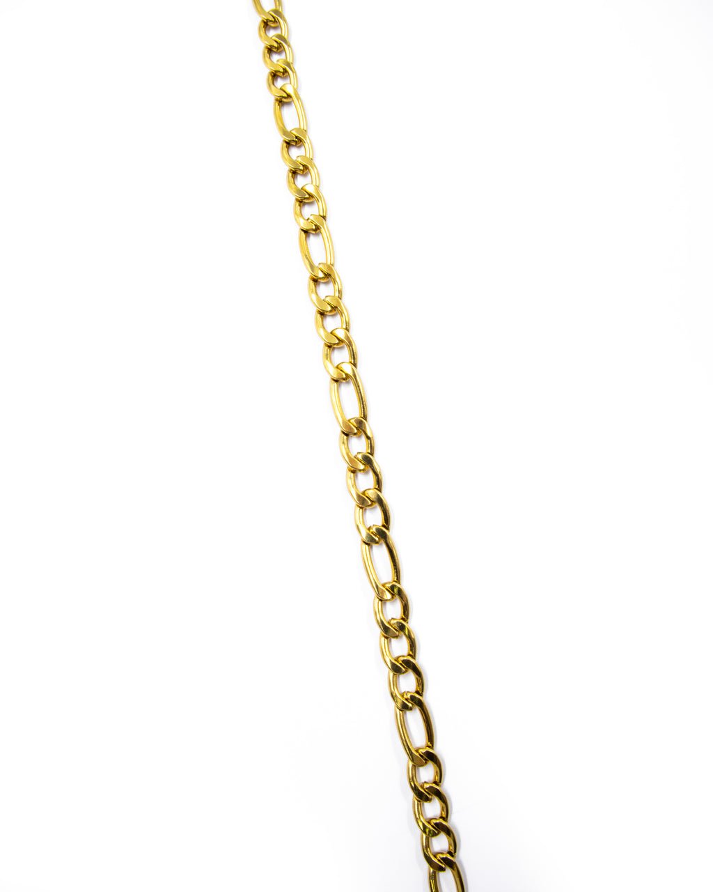 Cadena Larga de Eslabones Dorada - M15 Acero Inoxidable