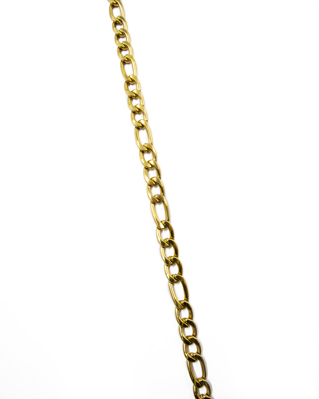Cadena Larga de Eslabones Dorada - M17 Acero Inoxidable