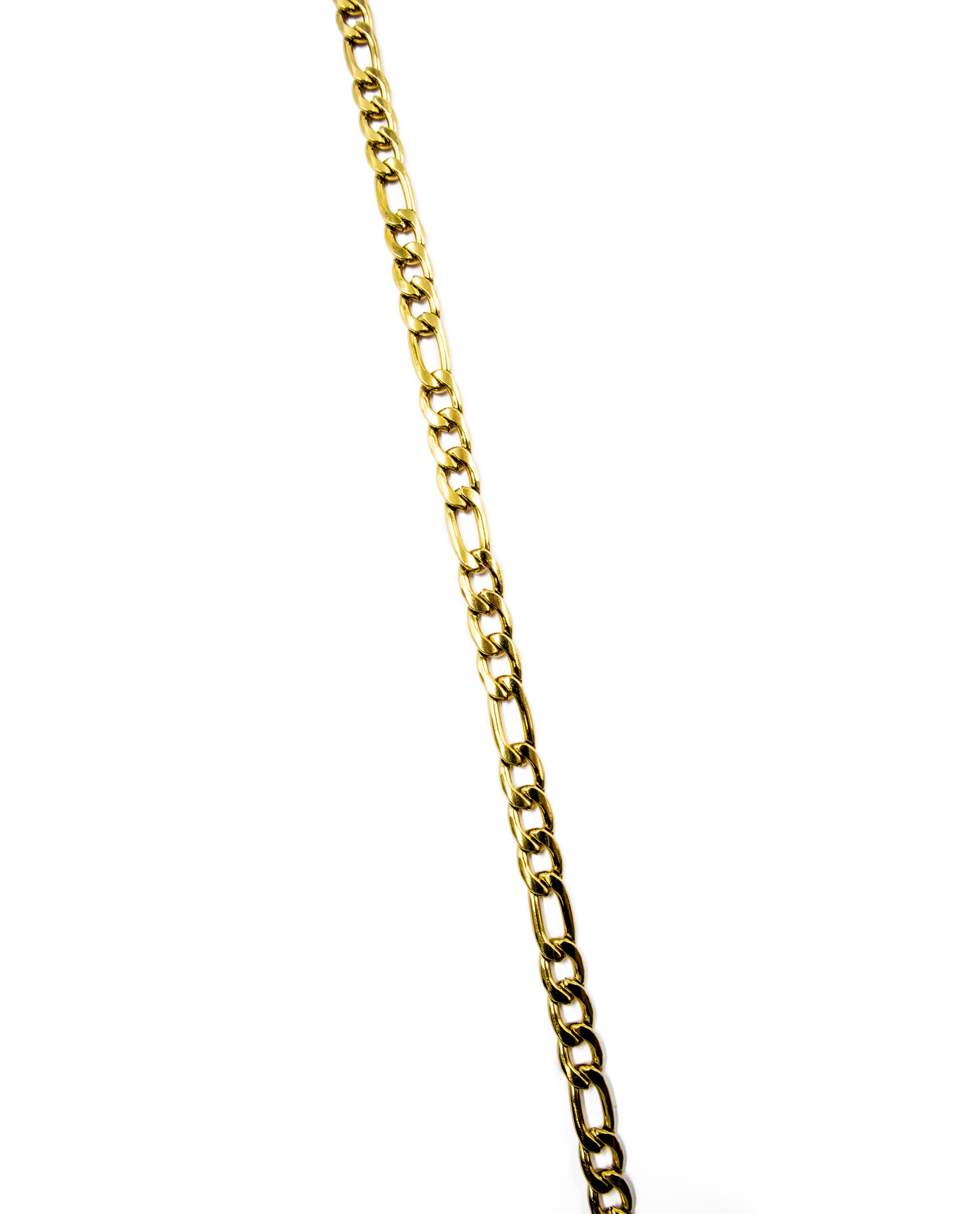 Cadena Larga de Eslabones Dorada - M10 Acero Inoxidable