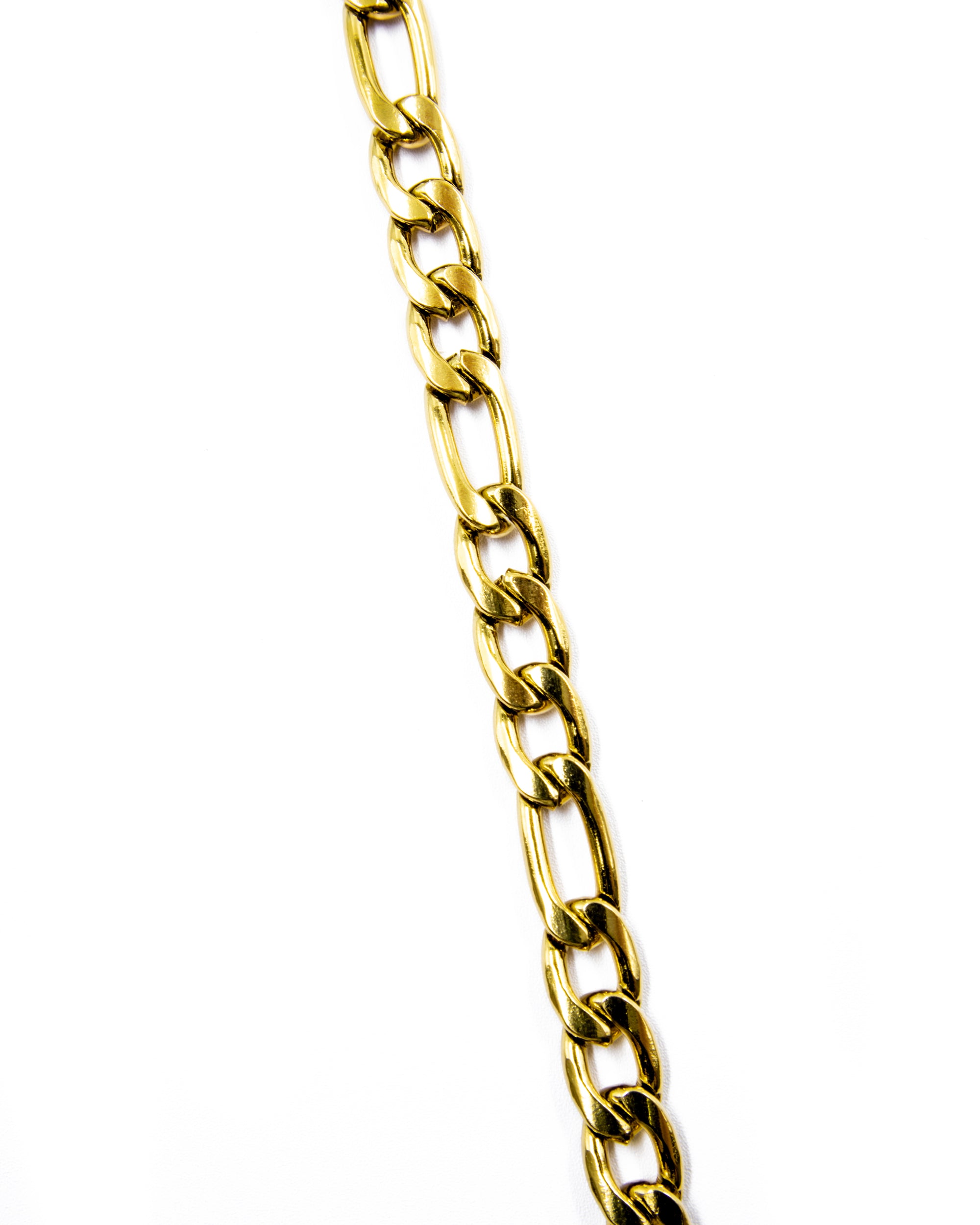 Cadena Larga de Eslabones Dorada - M10 Acero Inoxidable