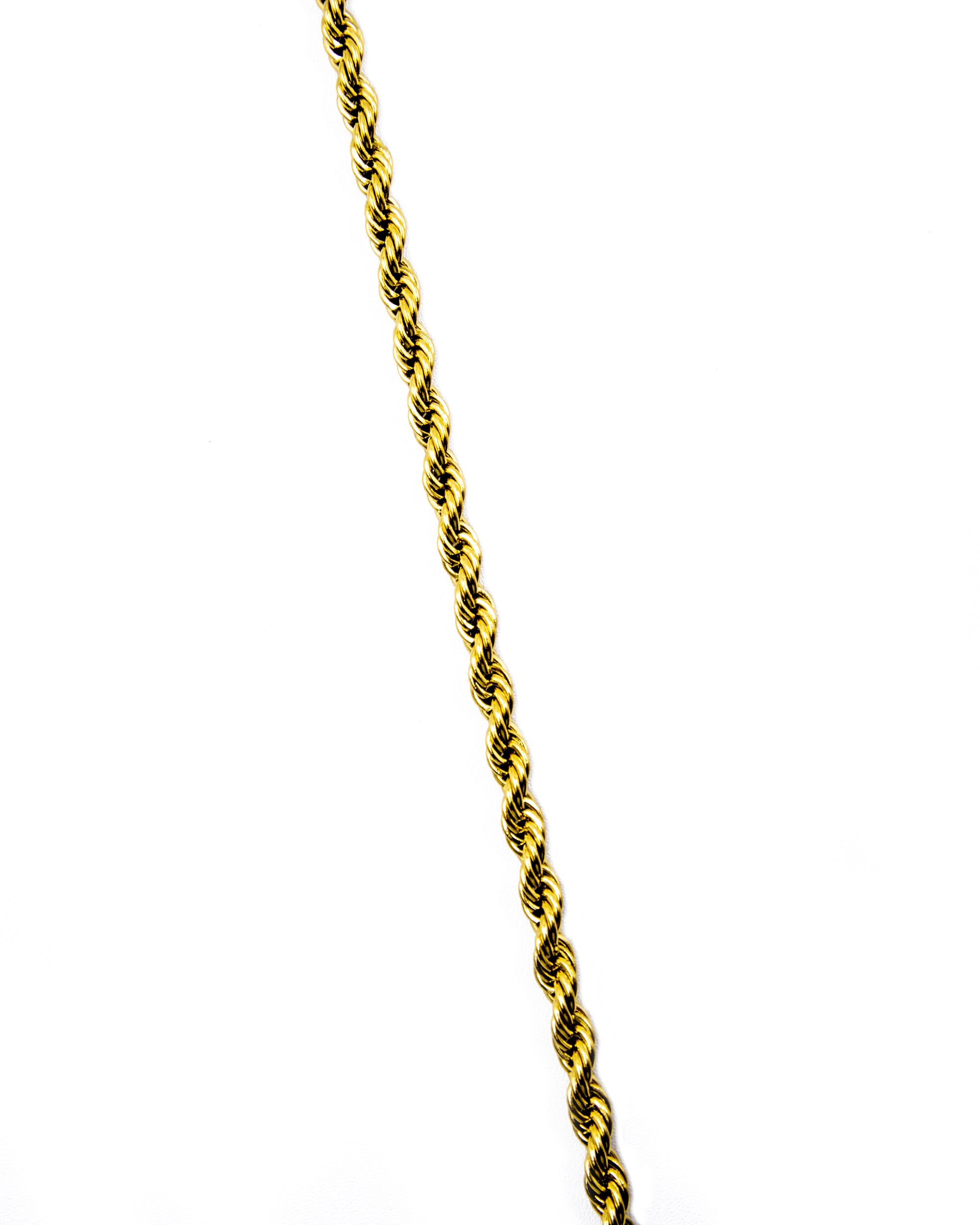 Cadena Larga de Eslabones Dorada - M11 Acero Inoxidable