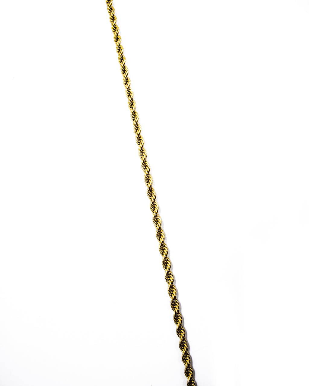 Cadena Larga de Eslabones Dorada - M12 Acero Inoxidable