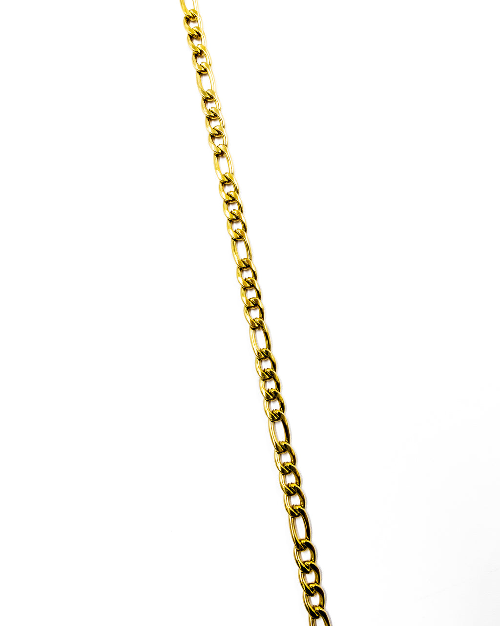 Cadena Larga de Eslabones Dorada - M2 Acero Inoxidable