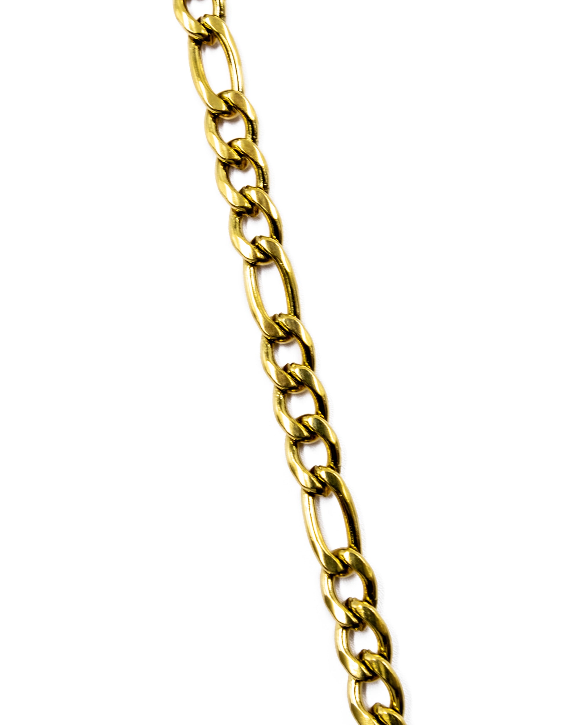 Cadena Larga de Eslabones Dorada - M5 Acero Inoxidable