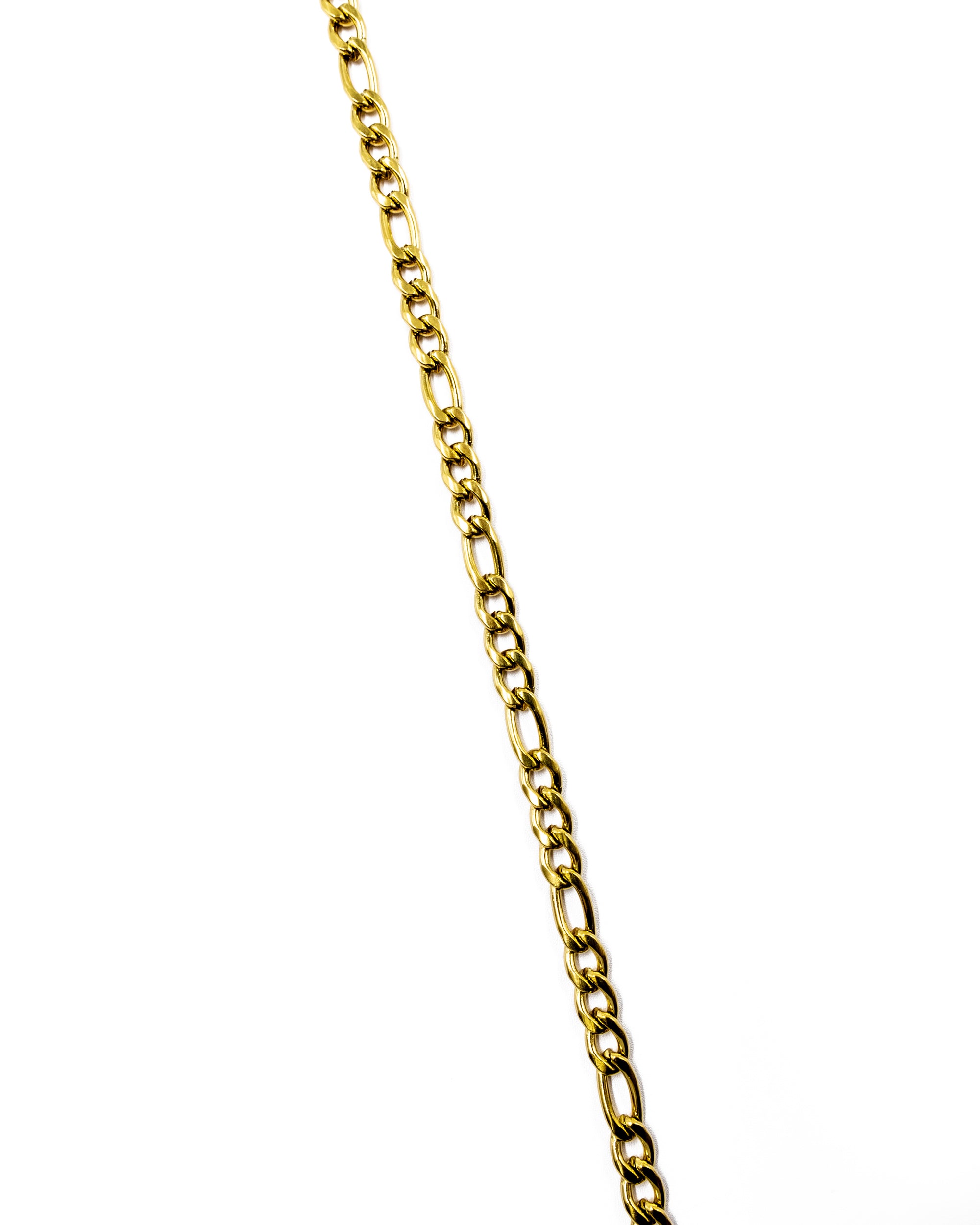 Cadena Larga de Eslabones Dorada - M5 Acero Inoxidable