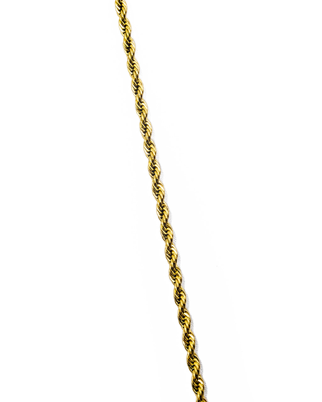 Cadena Larga de Eslabones Dorada - M6 Acero Inoxidable