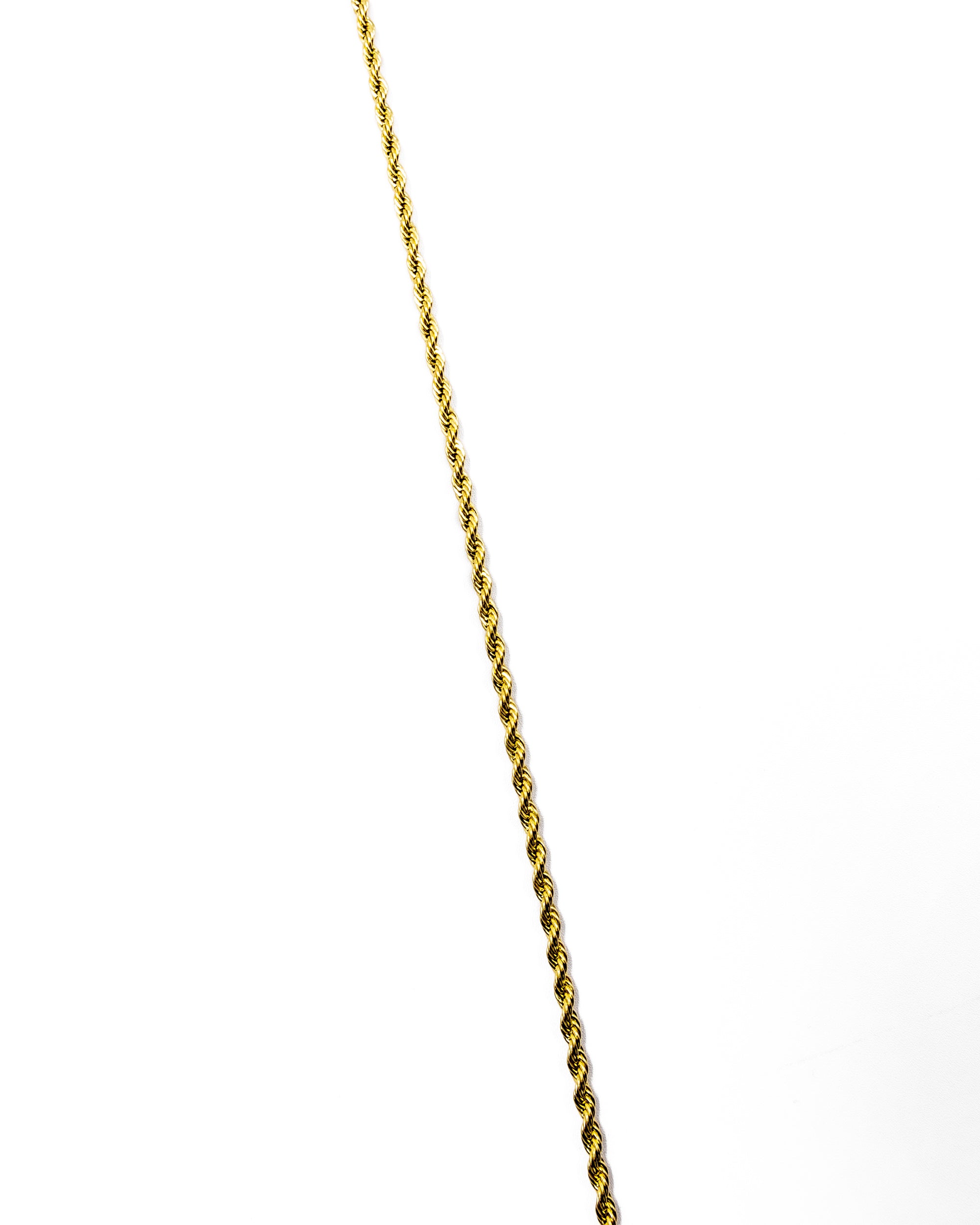 Cadena Larga de Eslabones Dorada - M7 Acero Inoxidable