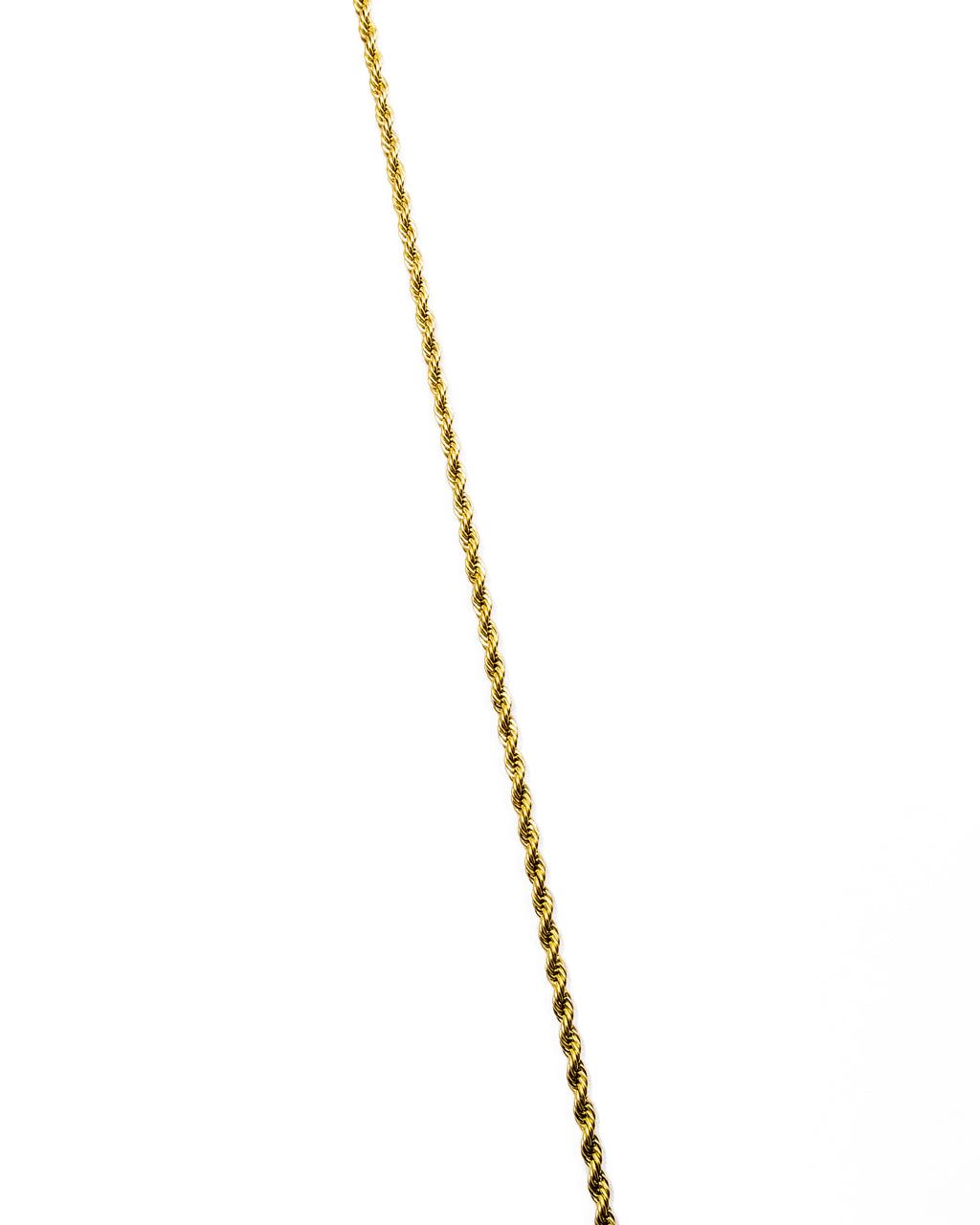 Cadena Larga de Eslabones Dorada - M8 Acero Inoxidable