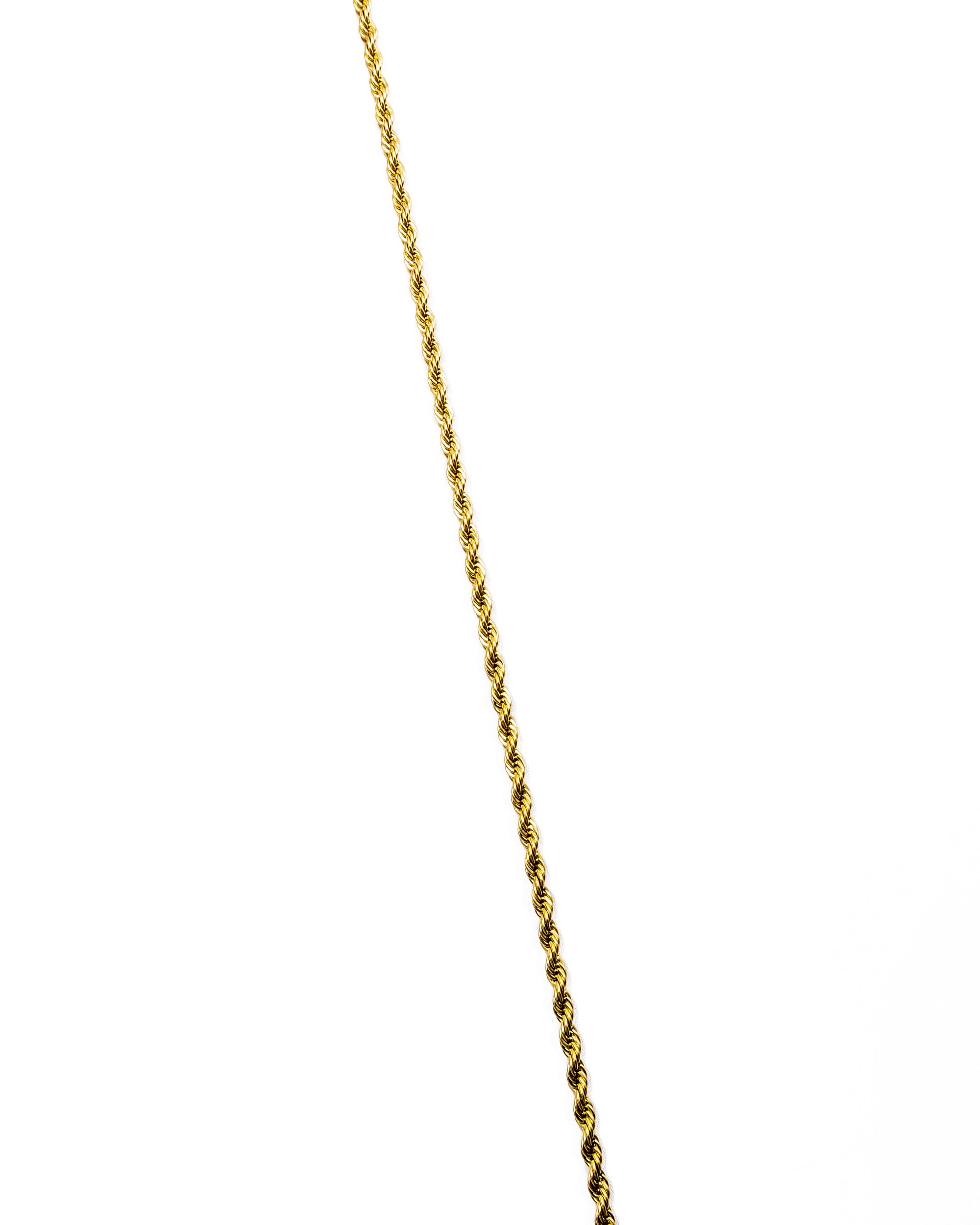 Cadena Larga de Eslabones Dorada - M9 Acero Inoxidable