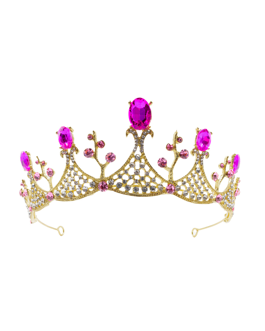 Corona Tiaras Diadema - M17 Oro Laminado