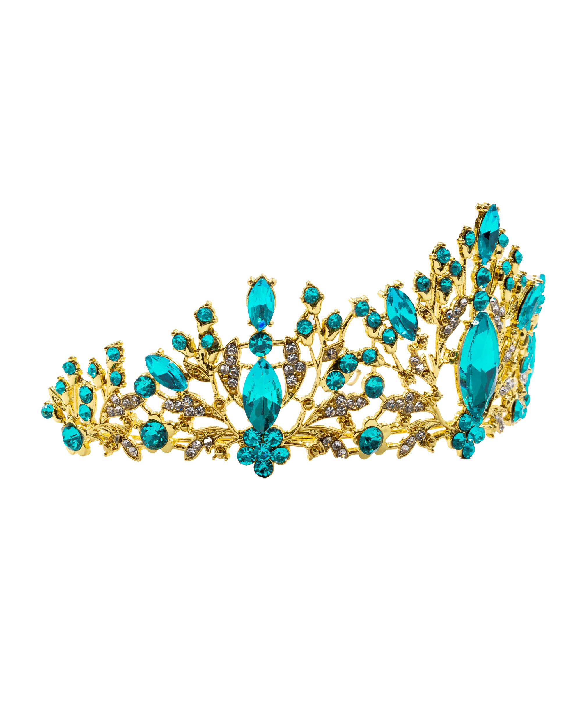 Corona Tiaras Diadema - M32 Oro Laminado