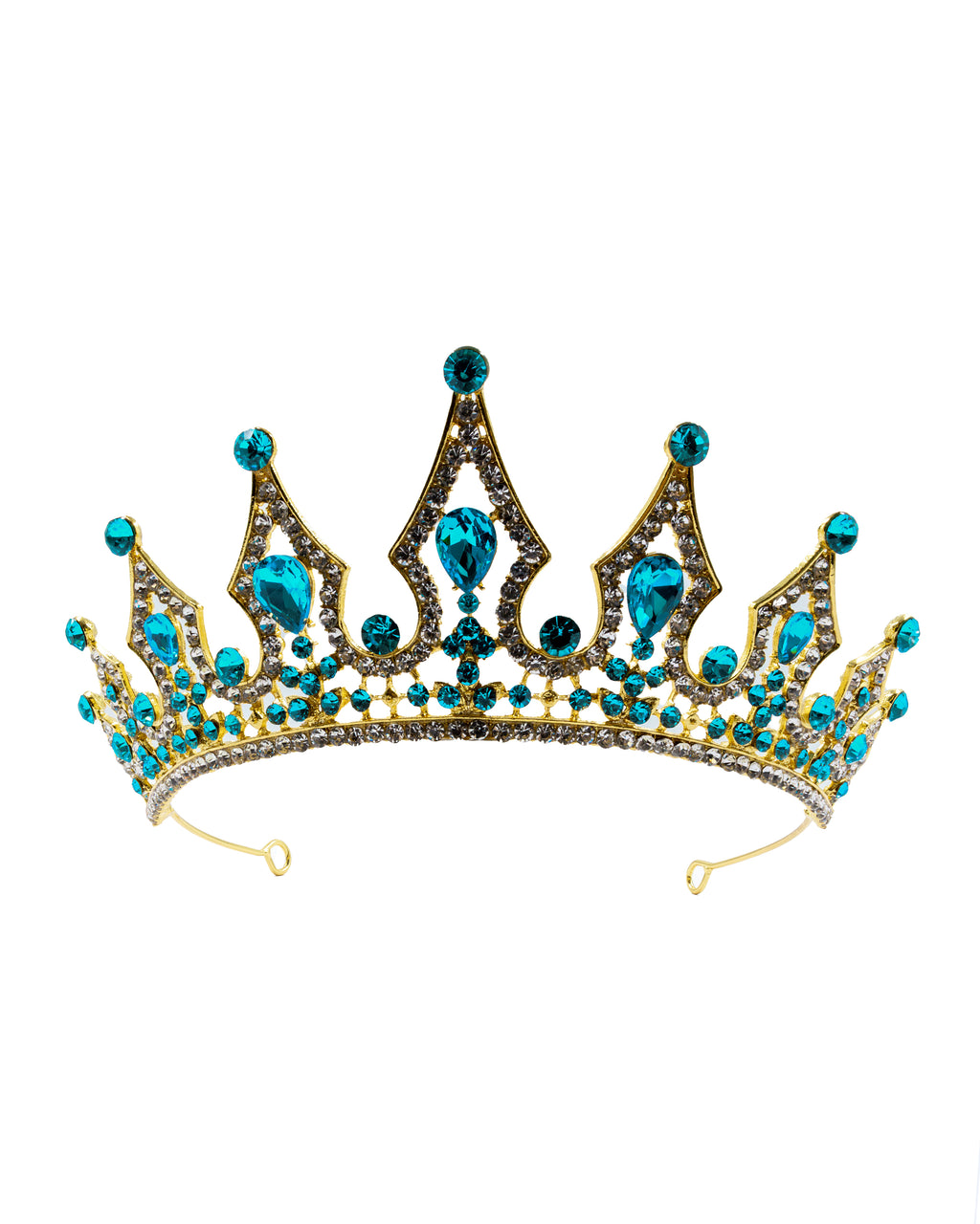Corona Tiaras Diadema - M49 Oro Laminado