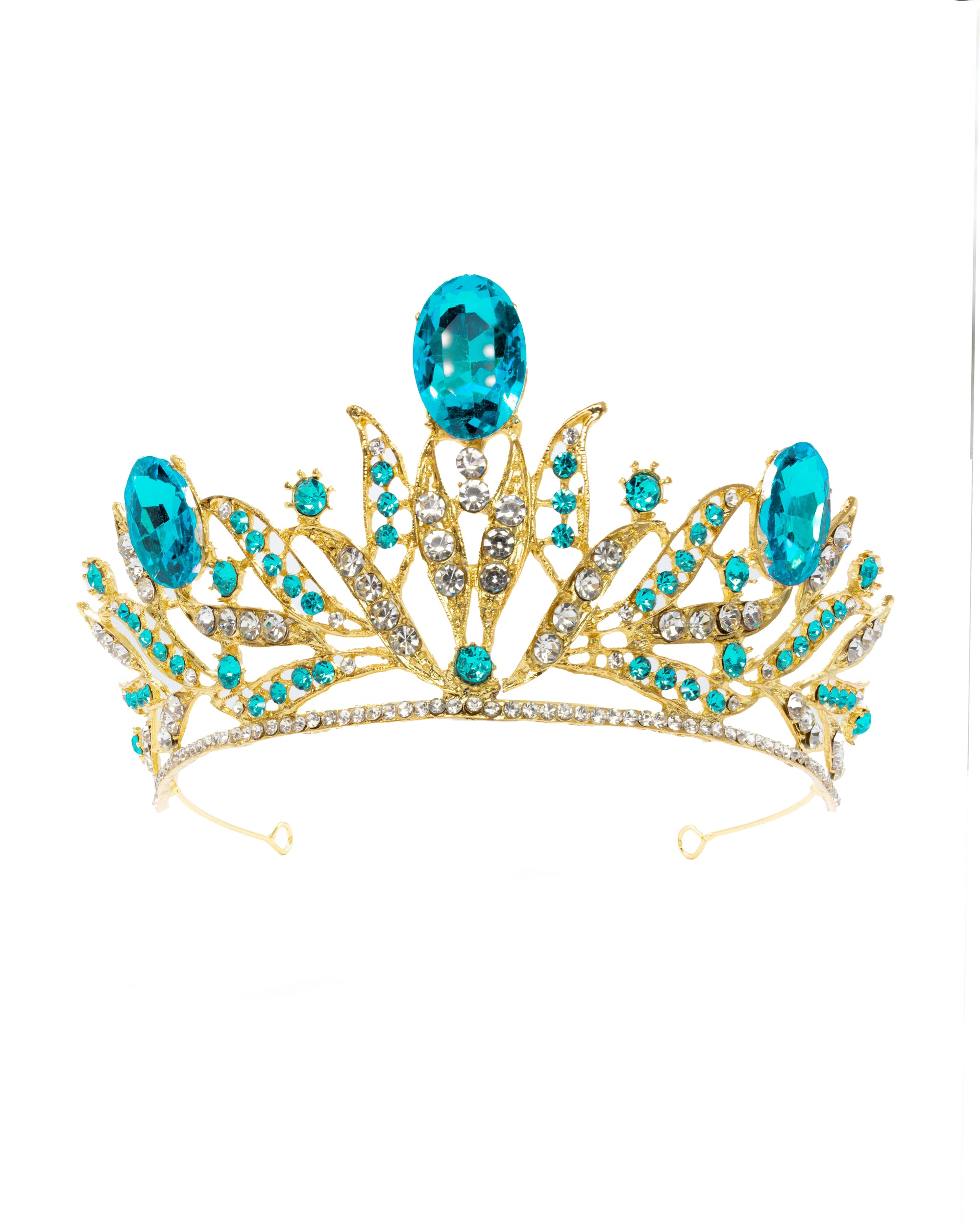 Corona Tiaras Diadema - M74 Oro Laminado