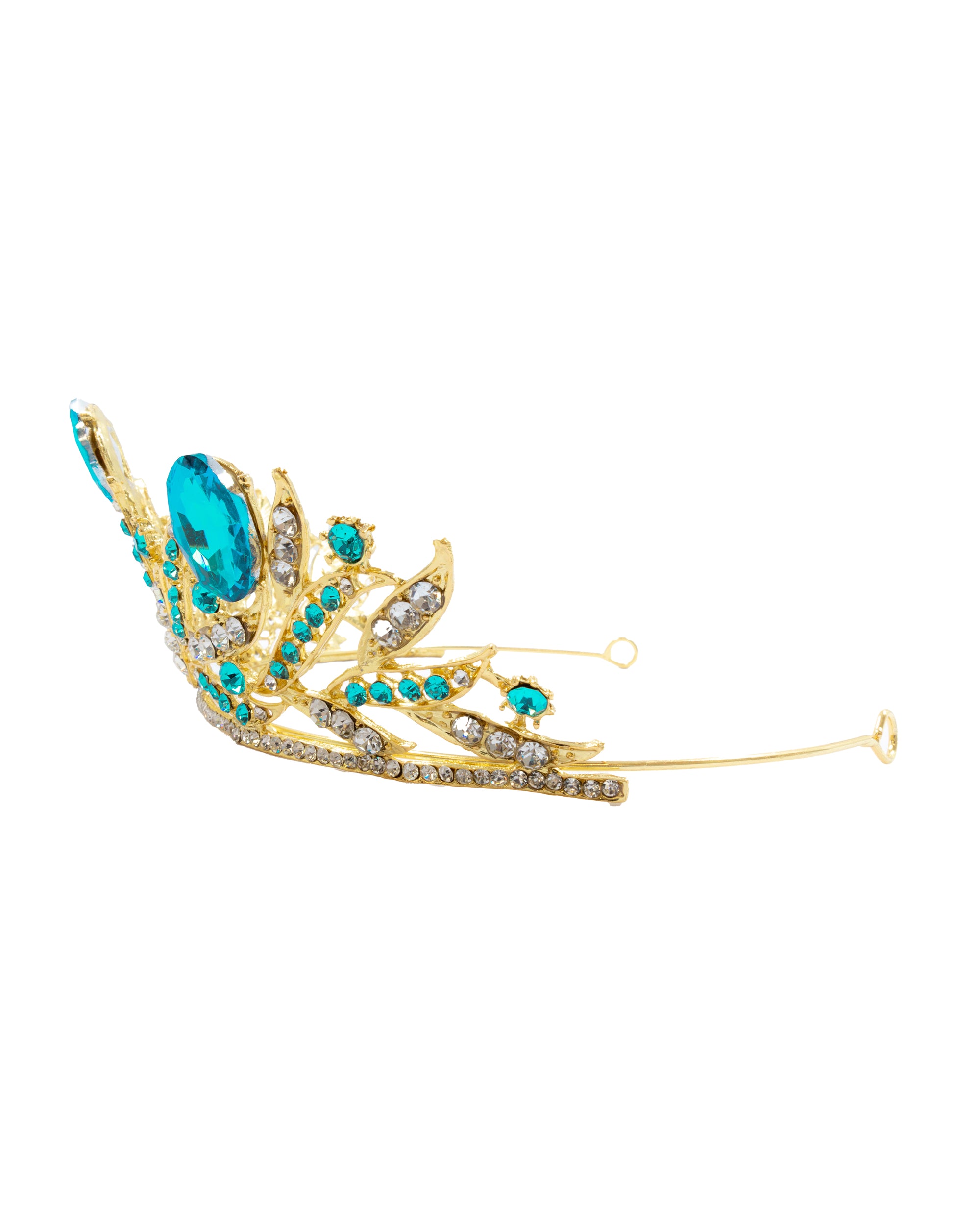 Corona Tiaras Diadema - M74 Oro Laminado