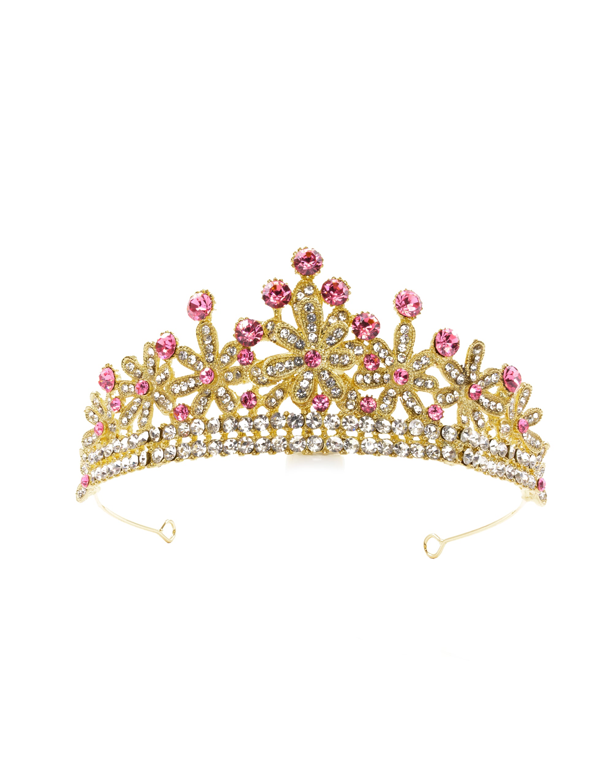 Corona Tiaras Diadema - M85 Oro Laminado