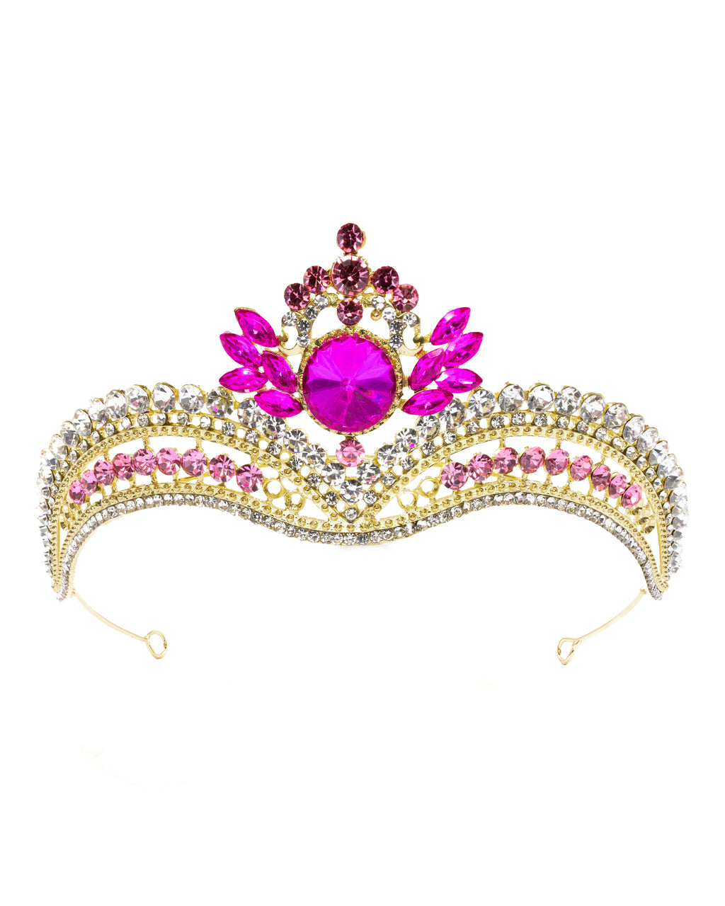 Corona Tiaras Diadema - M93 Oro Laminado