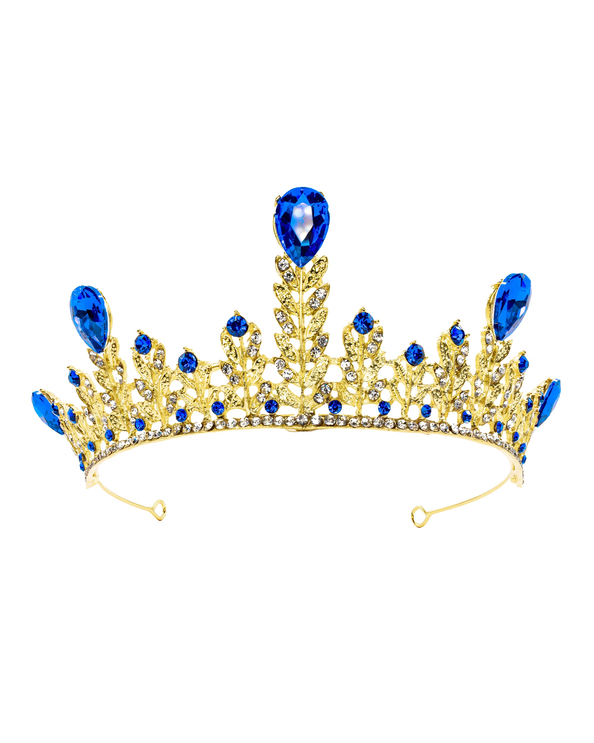 Corona Tiaras Diadema - M102 Oro Laminado