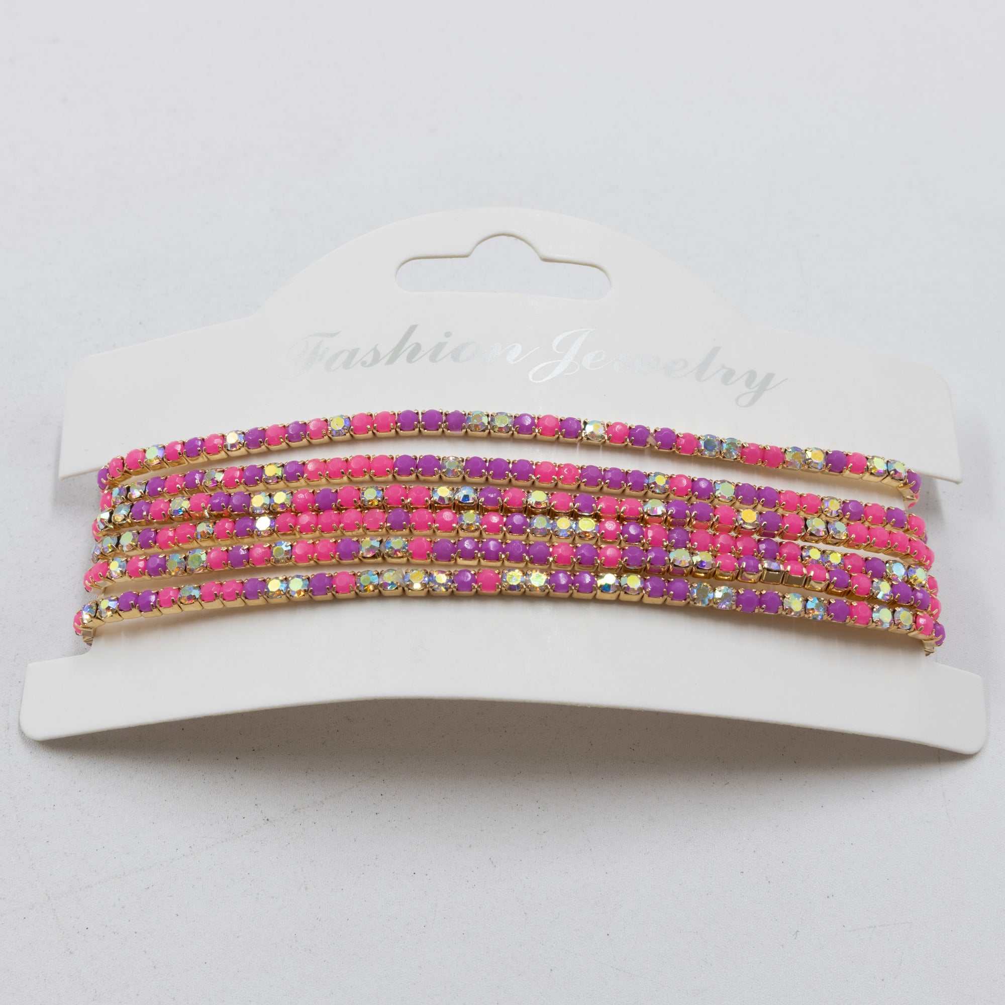Pulseras de Strass M1 Oro Laminado