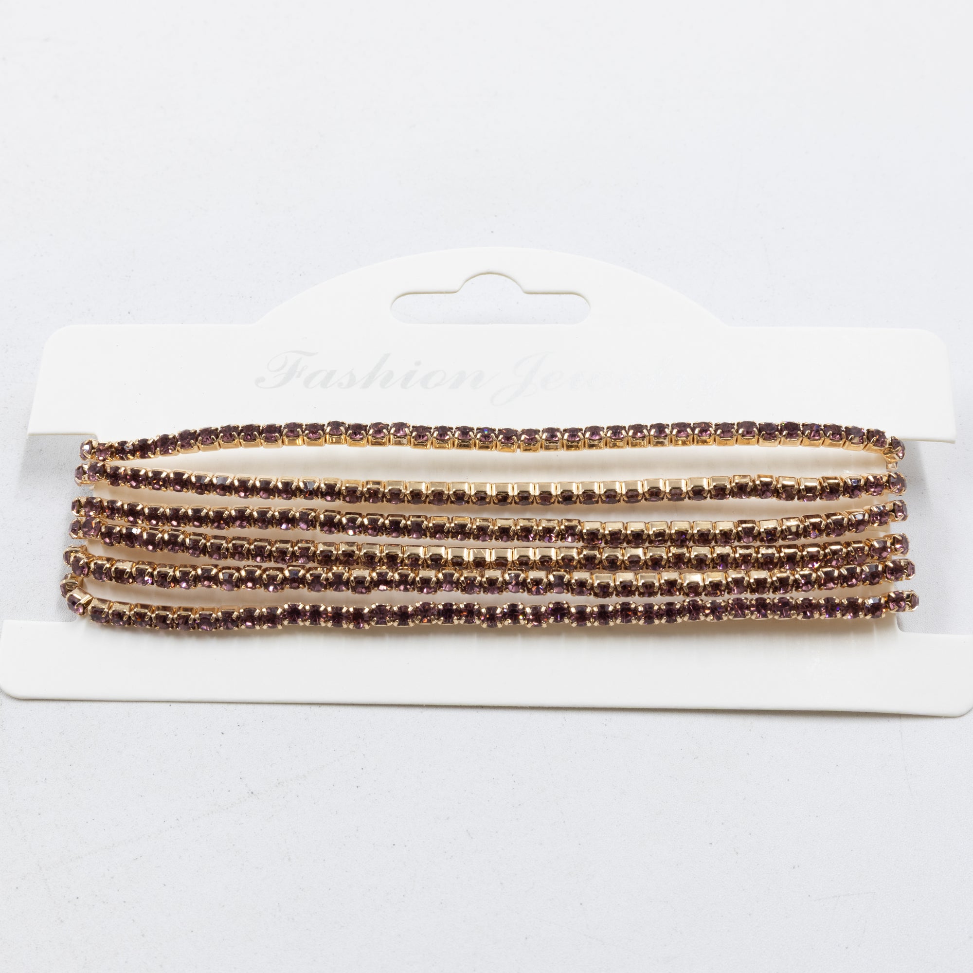 Pulseras de Strass M1 Oro Laminado