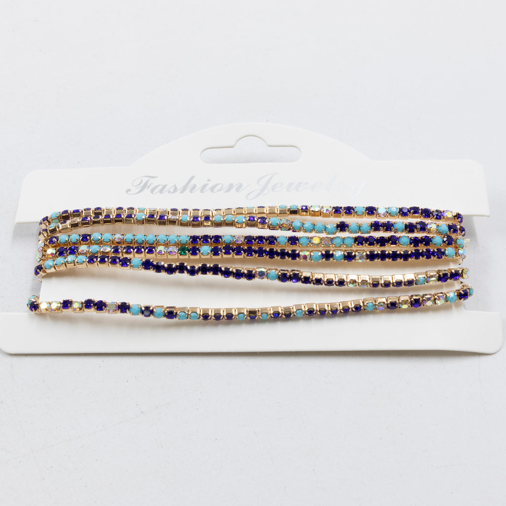 Pulseras de Strass M2 Oro Laminado