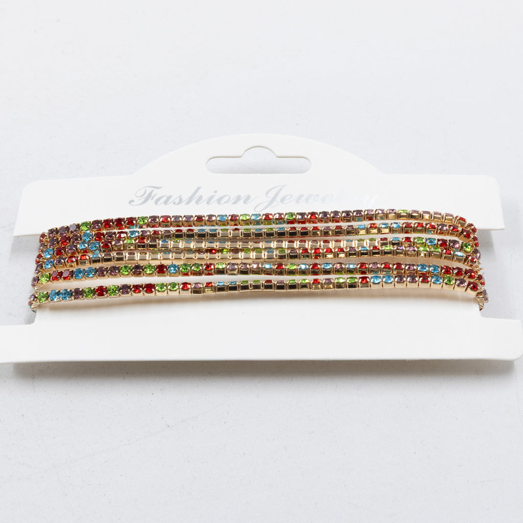 Pulseras de Strass M2 Oro Laminado