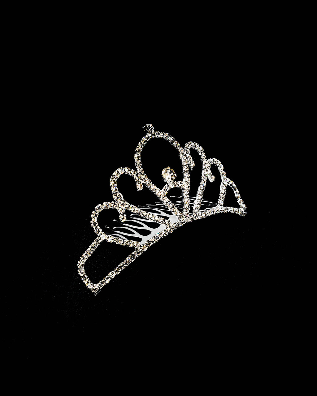 Tiara Plateada M62 Oro Laminado