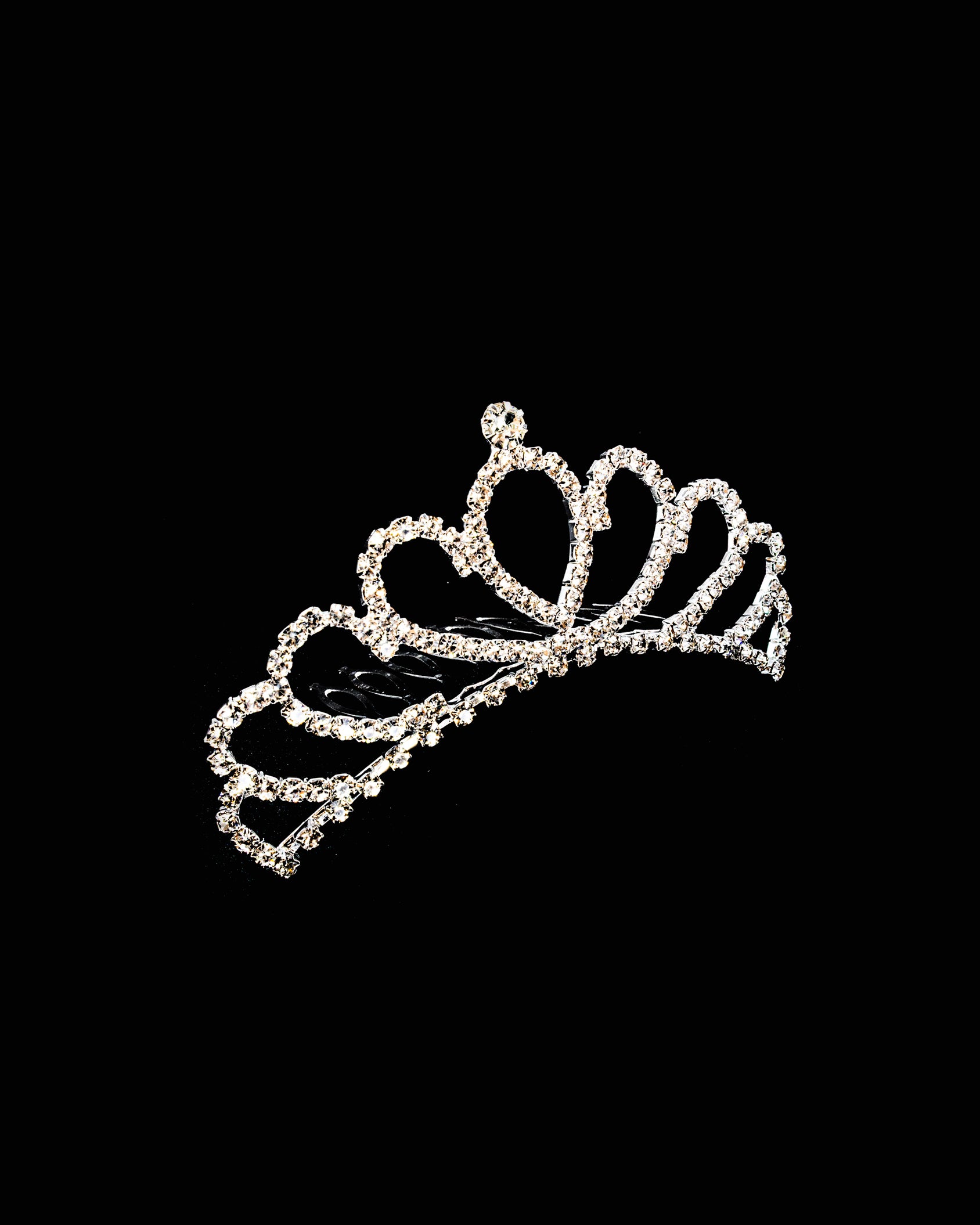 Tiara Plateada M67 Oro Laminado