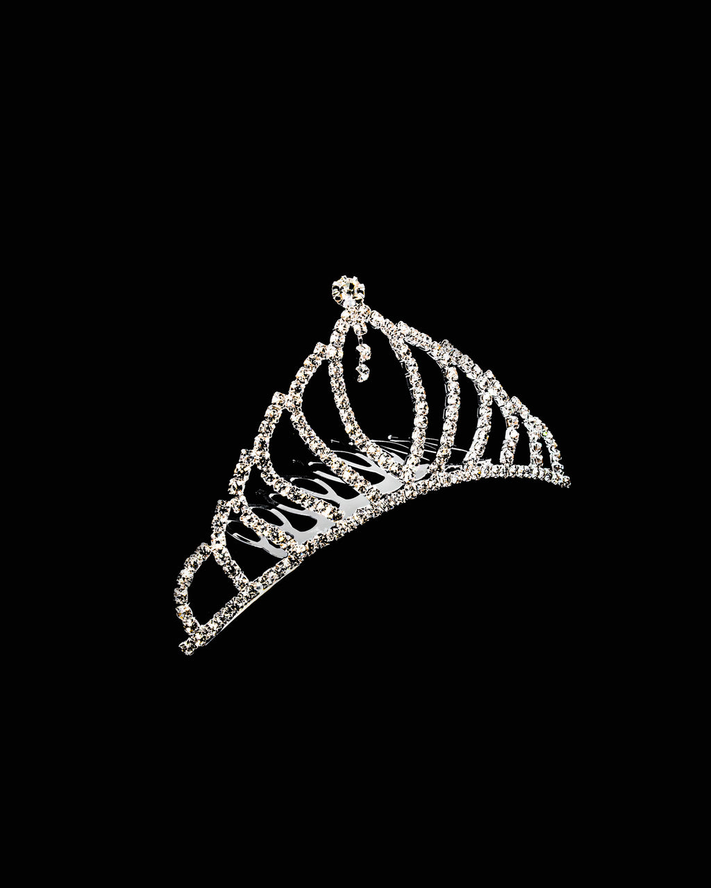 Tiara Plateada M72 Oro Laminado