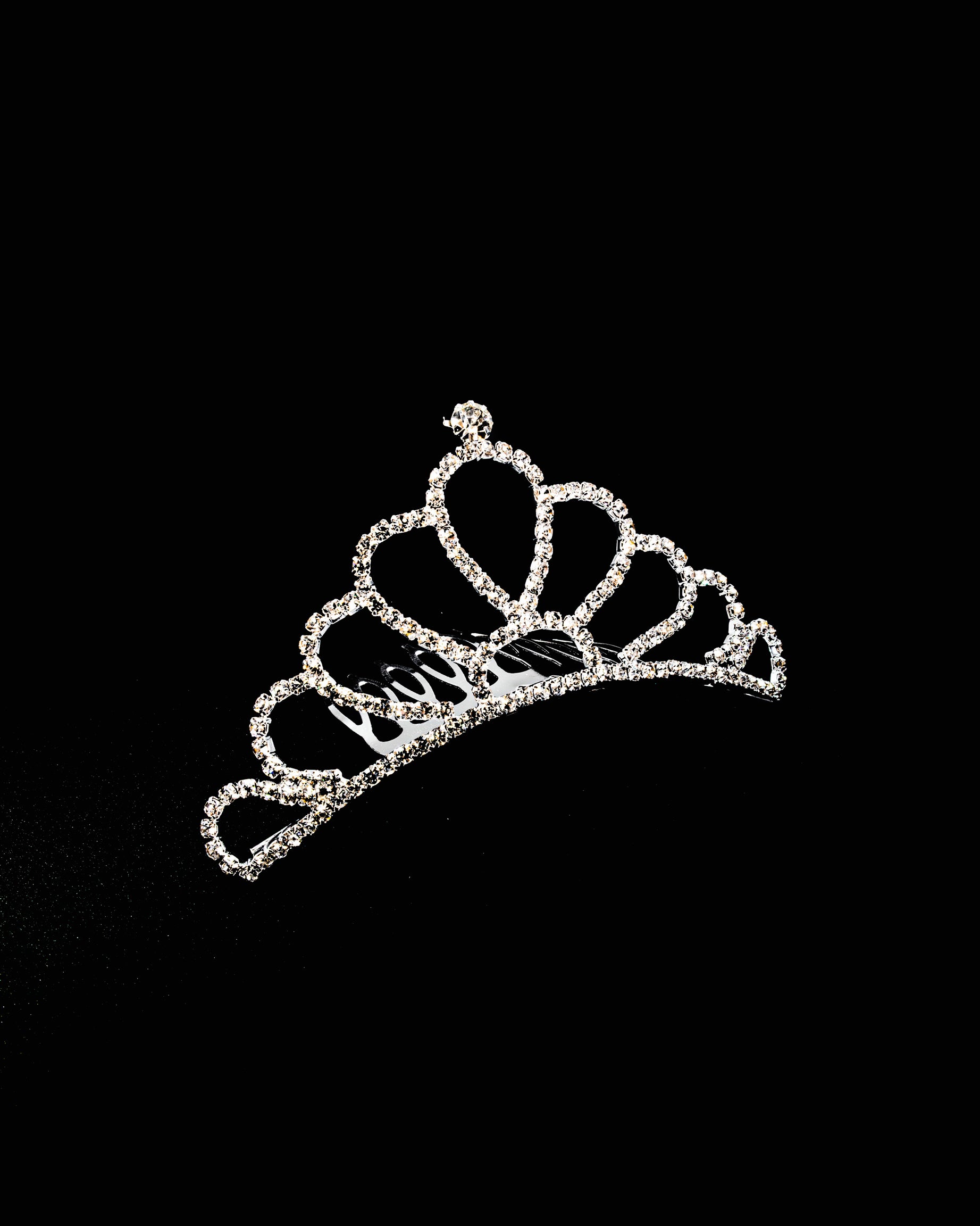 Tiara Plateada M73 Oro Laminado