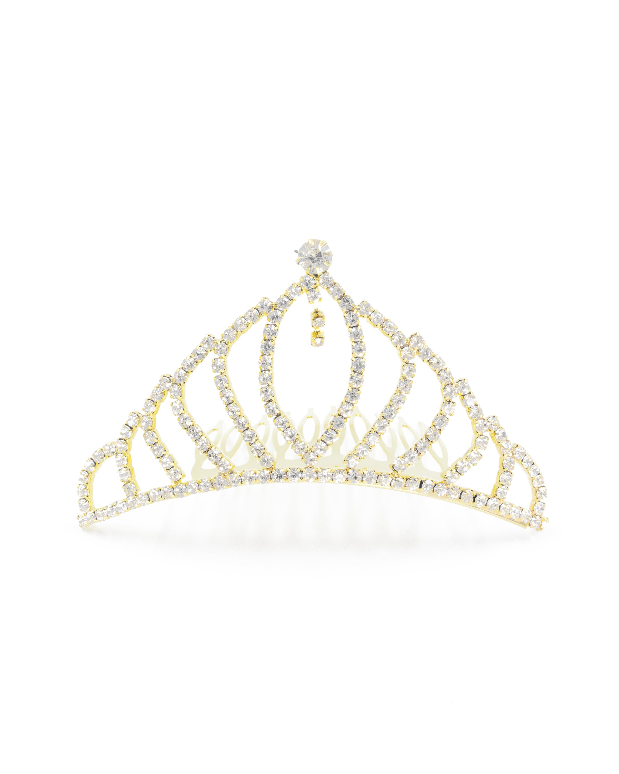 Tiara Dorada M78 Oro Laminado