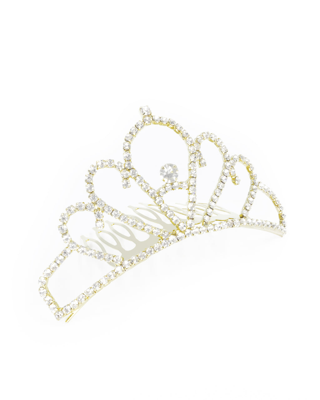 Tiara Dorada M79 Oro Laminado