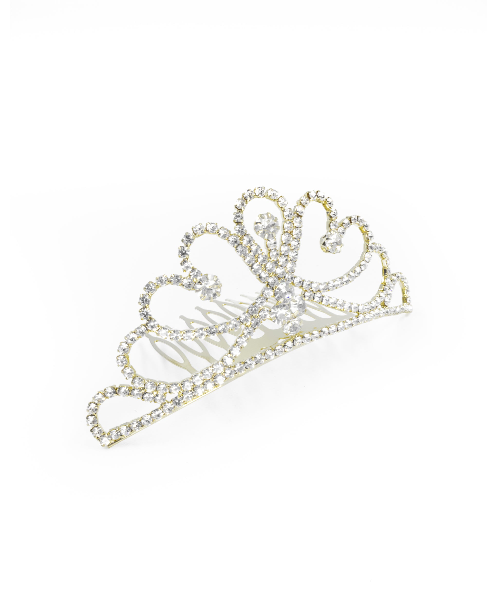 Tiara Dorada M84 Oro Laminado