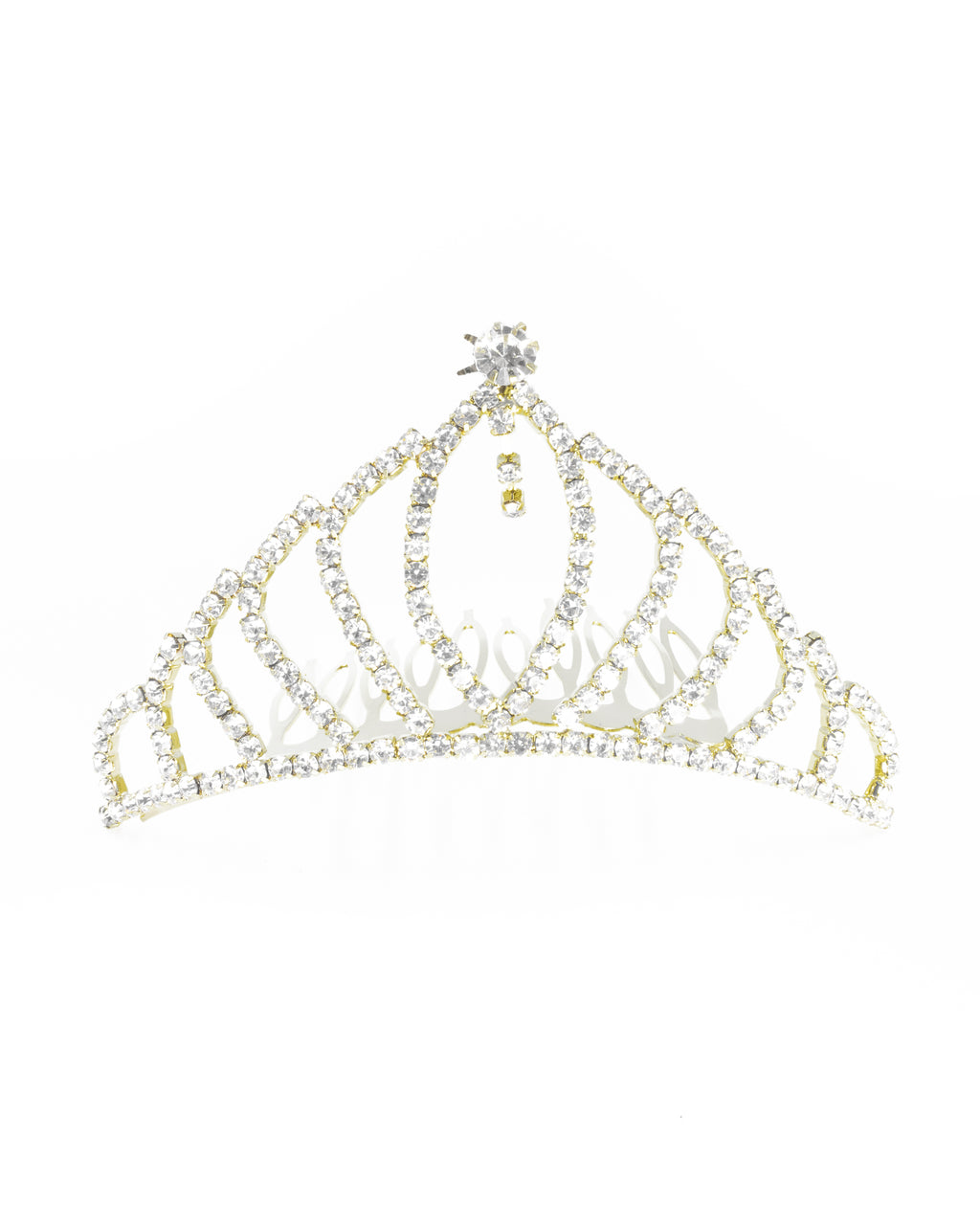 Tiara Dorada M85 Oro Laminado