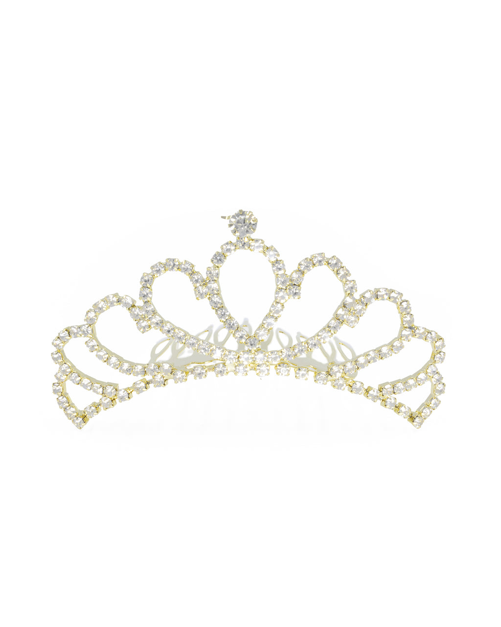 Tiara Dorada M87 Oro Laminado