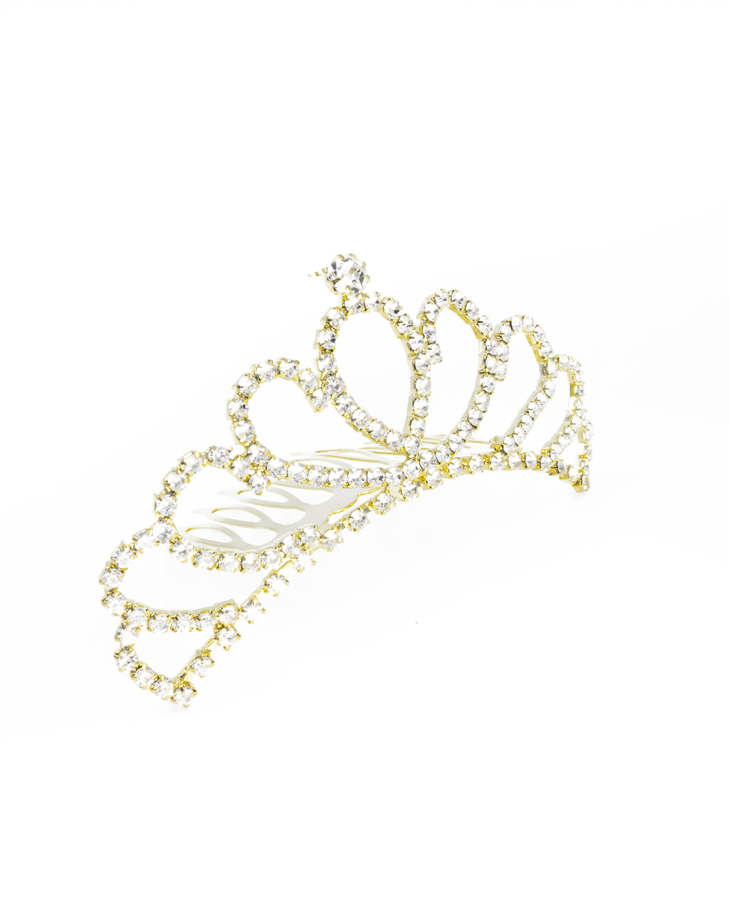 Tiara Dorada M87 Oro Laminado